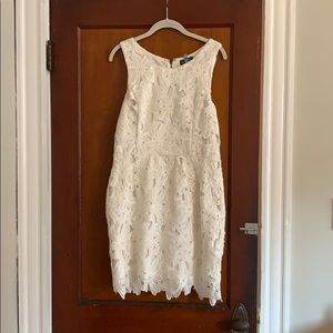 Floral White ASTR Dress